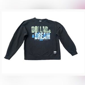DGK Black Graphic Unisex  Dollar &‎ Dream Sweatshirt